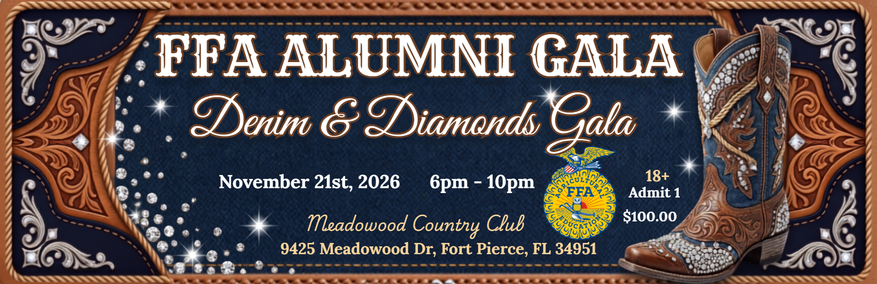FFA Alumni Gala ticket for November 21, 2026